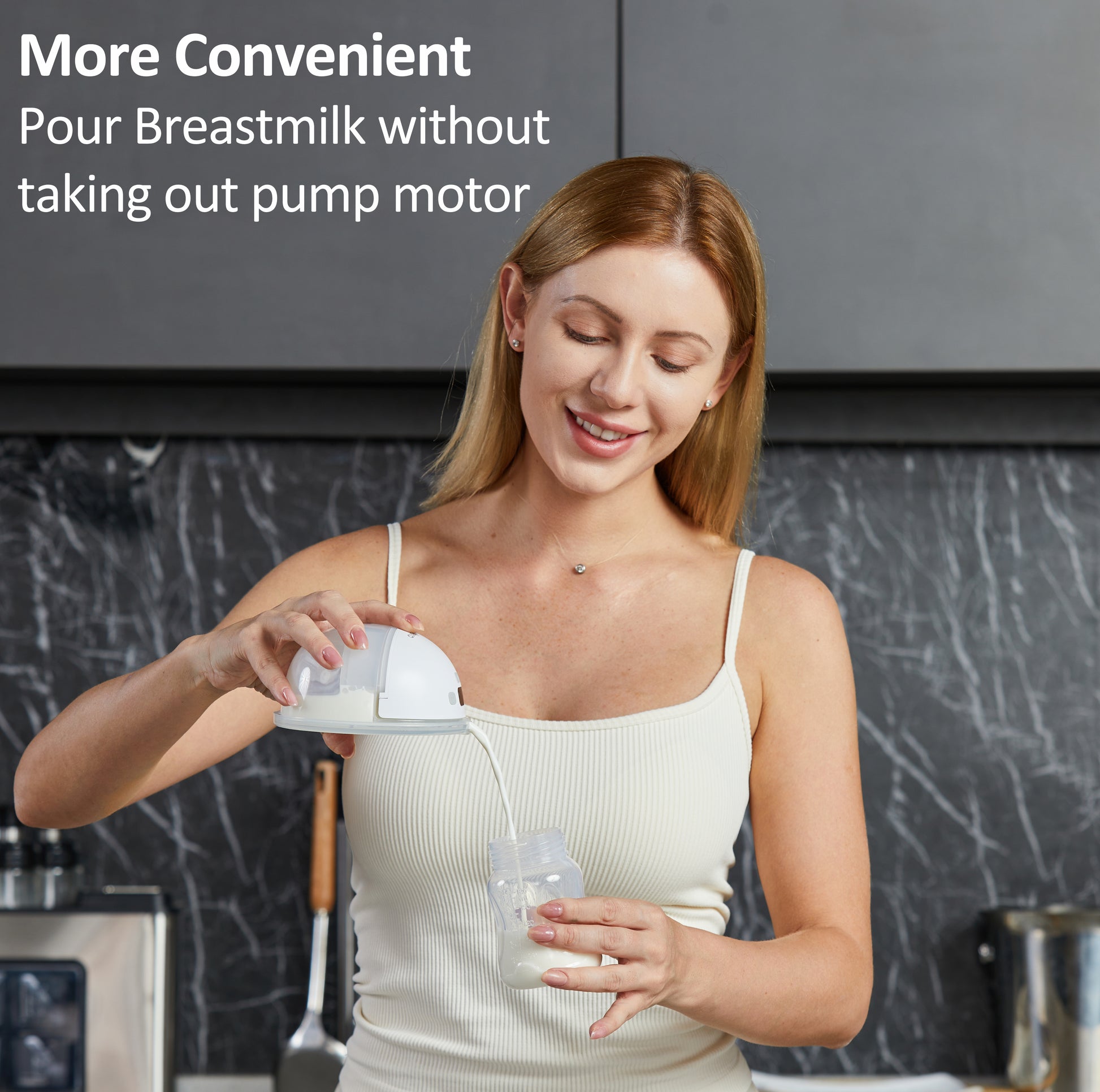 Mcadero M1 Wearable Breast Pump All-in-one Easy to assemble